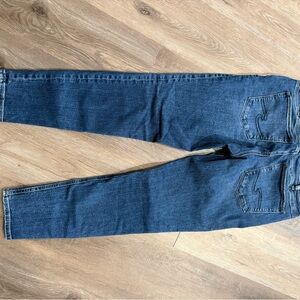 Silver Jeans Men's Dark Blue Straight Jeans